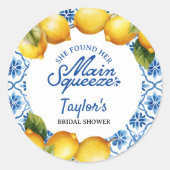 Vrijgezellenfeest Summer Lemon Stickers (Voorkant)