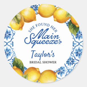 Vrijgezellenfeest Summer Lemon Stickers