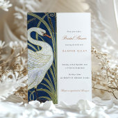 Vrijgezellenfeest Swan Walter Crane Kaart