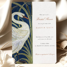 Vrijgezellenfeest Swan Walter Crane Kaart