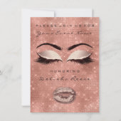 Vrijgezellenfeest Sweet 16e Roos Gouden Glitter Bl Kaart (Voorkant)