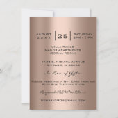 Vrijgezellenfeest Sweet 16th Kiss LIPS MAKE-UP RED Kaart (Achterkant)