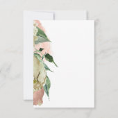 Vrijgezellenfeest Sweet 16th Photo Mint Peach Flor Kaart (Achterkant)