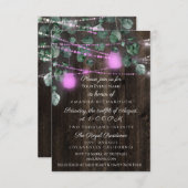 Vrijgezellenfeest Sweet 16th Pinky Jars Light Kaart (Voorkant / Achterkant)