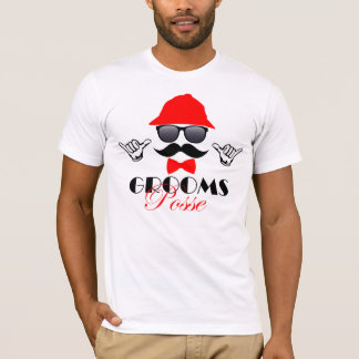Vrijgezellenfeest T-shirt - Grooms Posse