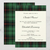 Vrijgezellenfeest, Tartan Davidson Pattern Kaart (Voorkant / Achterkant)