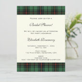 Vrijgezellenfeest, Tartan Davidson Pattern Kaart (Staand voorkant)