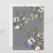 Vrijgezellenfeest Tea Invitation, Tea Party Kaart (Achterkant)