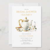  Vrijgezellenfeest Tea-partij Kaart (Voorkant)