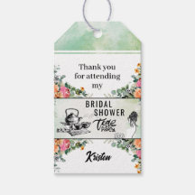 Vrijgezellenfeest Tea Party Favor Label
