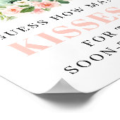 Vrijgezellenfeest Tea Party Favor Sign Poster (Hoek)