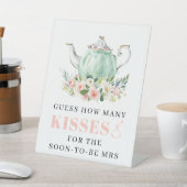 Vrijgezellenfeest Tea Party Favor Sign Reclamebord Met Voetstuk (Insitu)