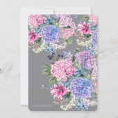 vrijgezellenfeest Tea Party Invitation with Hydran Kaart (Achterkant)