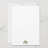 Vrijgezellenfeest Tea Party Kaart (Achterkant)