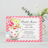 Vrijgezellenfeest Tea Party Kaart (Staand voorkant)