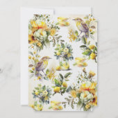 Vrijgezellenfeest Tea Party  Kaart (Achterkant)