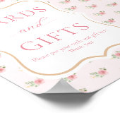 Vrijgezellenfeest Tea Party Kaarten en geschenken Poster (Hoek)