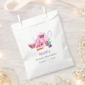 Vrijgezellenfeest Tea Party Paarse Teapot Waterver Bedankzakje (Geknipt)