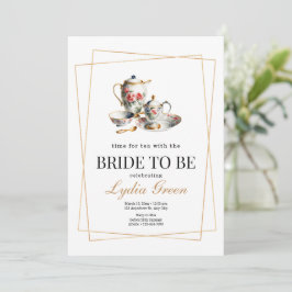 Vrijgezellenfeest Tea Party Tijd voor Thee met de  Kaart