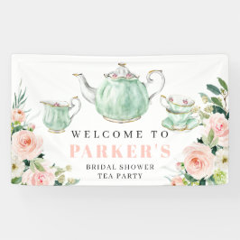 Vrijgezellenfeest Tea Party Vinyl Welcome Banner
