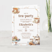 Vrijgezellenfeest Tea Party Whimsical Garden Tea P (Voorkant)