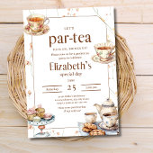 Vrijgezellenfeest Tea Party Whimsical Garden Tea P