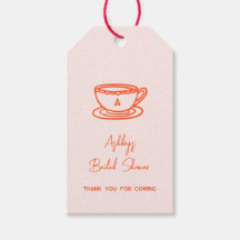 Vrijgezellenfeest Tea Theme Whimsical Doodle