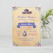 vrijgezellenfeest Teapot Pet vanmiddag Garden Kaart (Staand voorkant)