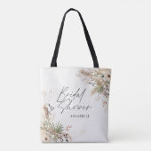 Vrijgezellenfeest ten gunste van pampas eucalyptus tote bag (Achterkant)