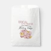 Vrijgezellenfeest Terra Cotta met Floral Bouquet Bedankzakje (Voorkant)