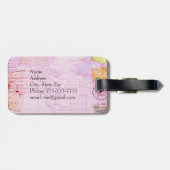 Vrijgezellenfeest Travel Thema Bagagelabel (Achterkant horizontaal)