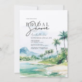 Vrijgezellenfeest Tropische beukenpalmen Kaart (Voorkant)