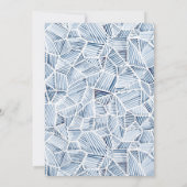 Vrijgezellenfeest Tropische beukenpalmen Kaart (Achterkant)