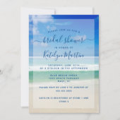 Vrijgezellenfeest Tropische oceaangolven Foto Beac Kaart (Voorkant)