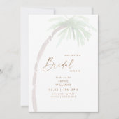 Vrijgezellenfeest Tropische palmboom Kaart (Voorkant)