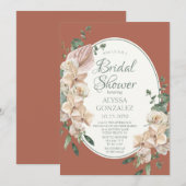 Vrijgezellenfeest tropische Waterverf Kaart (Voorkant / Achterkant)