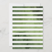 Vrijgezellenfeest Tropische Waterverf Kaart (Achterkant)