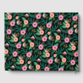 Vrijgezellenfeest Tropische zomerbloei Gastenboek (Achterkant)