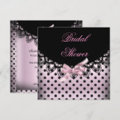 Vrijgezellenfeest Trouwdouche Party Zebra Kaart (Voorkant / Achterkant)