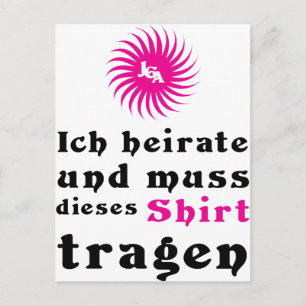 vrijgezellenfeest / trouwen briefkaart