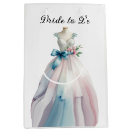 Vrijgezellenfeest trouwjurk bruid te zijn medium cadeauzakje