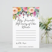 Vrijgezellenfeest tuin - Favoriete herinnering aan (Staand voorkant)