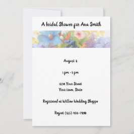 Vrijgezellenfeest, tuin, ventilator, uitnodiging