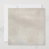 Vrijgezellenfeest  Tulp Flowers Rustic Elegant Kaart (Achterkant)