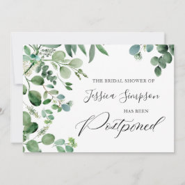 Vrijgezellenfeest uitgesteld Verander de datum Euc Kaart