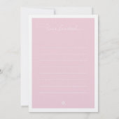 vrijgezellenfeest uitnodigen kaart (Achterkant)