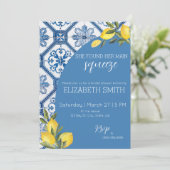 Vrijgezellenfeest Uitnodigen - Main Squeeze Italia Kaart (Staand voorkant)