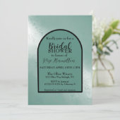 Vrijgezellenfeest uitnodigen tot waterverf feestdagenkaart (Staand voorkant)