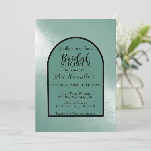 Vrijgezellenfeest uitnodigen tot waterverf feestdagenkaart (Staand voorkant)