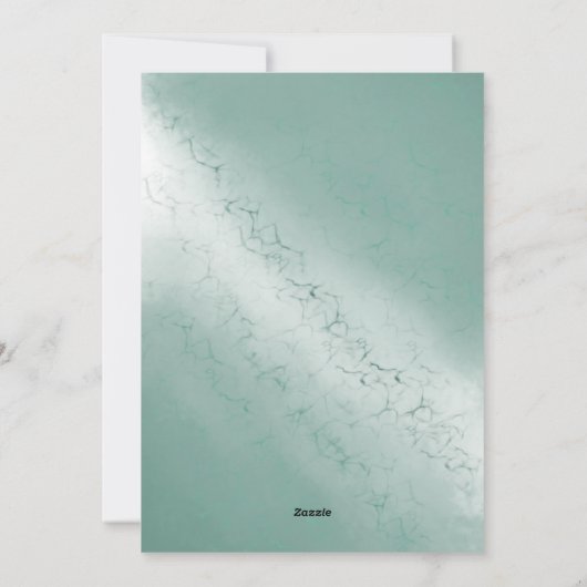 Vrijgezellenfeest uitnodigen tot waterverf feestdagenkaart (Achterkant)